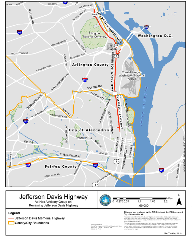 Illustration for article titled Virginia Is Renaming Jefferson Davis Highway And Asking The Internet For Suggestions